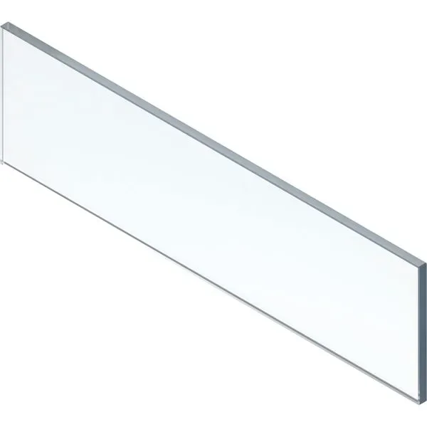 BLUM LEGRABOX Einschubelement Glas klar, Innenauszug Vorne - 482x138x10 mm