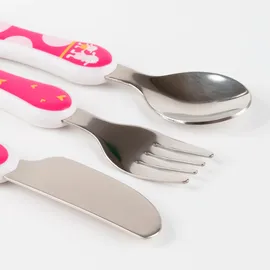 Sigikid 25421 - Besteck-Set Schaf Schnuggi, 3 tlg. r PET Kindergeschirr