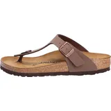 Birkenstock Gizeh Birko-Flor Nubuck mocca 45