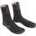 ION Neoprenschuhe Internal Split Schwarz 46