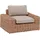 Hespéride Gartenmöbel sessel SAVINIA tahini" aus epoxybehandeltem aluminium – Hespéride – Beige