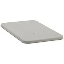 Cemo Flachdeckel GFK 1.100 mm grau