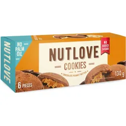 Allnutrition Nutlove Cookies Kekse ohne Zuckerzusatz Geschmack Chocolate Peanut Butter 130 g