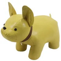 Hti-Living Kinderhocker Enrik Doggie Holz gelb