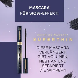 Eveline Cosmetics Mascara mit einer dünnen Bürste