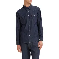 Levi's Jeanshemd Barstow Western in Rinse Waschung XS