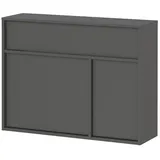 Germania Ameca Schuhschrank 83 x 63 x 25 cm Graphit