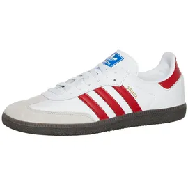 adidas Samba OG White/Better Scarlet/Gum 44 2/3
