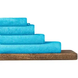 SCHIESSER Milano Waschhandschuh 5 x 16 x 22 cm türkis