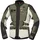 Textiljacke Hellgrau/Oliv/Schwarz L