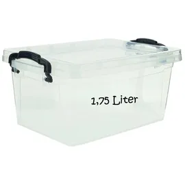 CENTI Warenhandels GmbH Aufbewahrungsbox 9,5 x 21,5 x 14,5 cm 1-tlg. Transparent