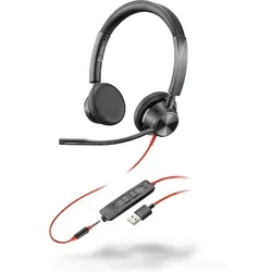 Poly Blackwire 3325 Headset for Business - USB-A - UC-zertifiziert