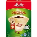 400 x Filtertüten/Kaffeefilter"Melitta Original 102" (Naturbraun / 3 Aromazonen-Filter)