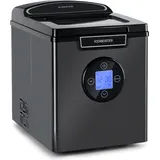 Klarstein Eiswürfelmaschine Klein, 1,8 L Eiswürfelbereiter, Eiswürfelmaschine für 12 kg Große & Kleine Eiswürfel, Mini-Eiswürfelmaschine mit