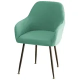 Minicloss Stuhlhusse Stretch Stuhlhussen-Bezüge Mit Armlehne, Stuhlhusse grün