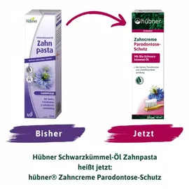 Hübner Zahncreme Parodontose-Schutz Zahnpasta 50 ml