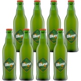 Bluna Orange Limonade 8 Flaschen je 0,33l inkl. Mehrweg Pfand