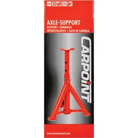 Carpoint Unterstellbock Aluminium/Eisen 277-366 mm rot