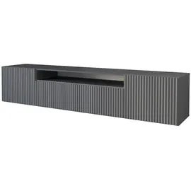 altdecor NOA-2 Lowboard 200 cm x 40 cm x 41 cm Grau Holz