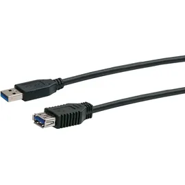 Schwaiger USB 3.0 3 m Schwarz