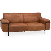 Sofa 2,5 Sitzer BONANZA (BHT 204x82x93 cm) - braun - BHT 204x82x93 cm