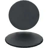 2x Schieferplatten rund Ø30cm Untersetzer Pizza-Teller Servier-Platte Naturschiefer