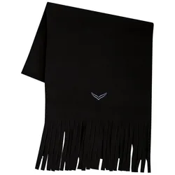 Fleeceschal TRIGEMA "TRIGEMA Fleeceschal", Herren, schwarz, Polyester, casual, Modetücher