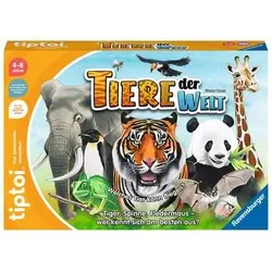 Ravensburger tiptoi Tiere der Welt, Kartenspiel, Lernen, 4 Jahr(e), 20 min