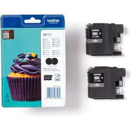Brother LC-123BK schwarz 2 St.