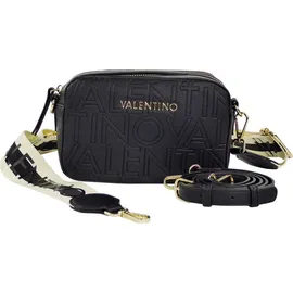 Valentino Pansy Umhängetasche Kunstleder Black