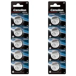 Camelion CR2430 Lithium Knopfzelle 3V 10 Batterien - 2 x 5er Streifen