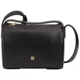 Dudu Up Umhängetasche Leder 19.5 cm schwarz