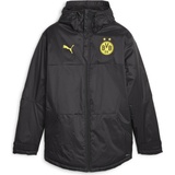 Puma Puma, Herren, Laufjacke, BVB Winter Jacket (L), Schwarz, L