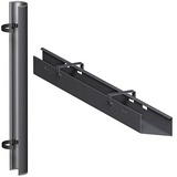 Geramöbel Flex Kabelwannen-Set 120,0 cm grau