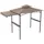 Costway Grillpavillon 3,18 x 1,53 x 2,5 m Braun
