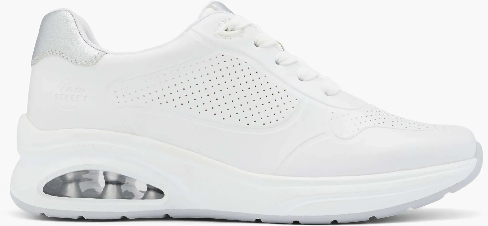 Easy Street  Sneaker Weiß, Damen, Größe: 6, Material: PU/Textil - Easy Street  Sneaker Weiß, Damen, Größe: 6, Material: PU/Textil - woman - Weiss