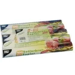 Papstar Butterbrotpapier 14302 , 1 Packung = 500 Stück