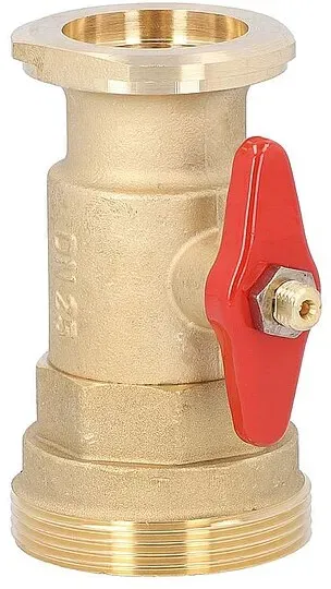 Flansch-Kugelhahn Easyflow für Heizkreisset DN32 (1 1/4'') mit DN50 (2'') AG+Flansch
