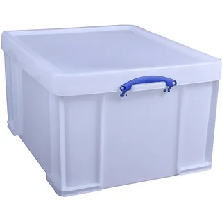 Really Useful Aufbewahrungsbox aus Kunststoff, robust, 145 l, Weiß