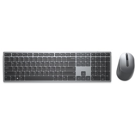 Dell KM7321W Tastatur Maus enthalten RF Wireless - Bluetooth QWERTY Grau, Titan