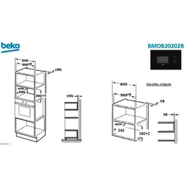 Beko BMOB 20202 B Schwarz