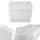 Tectake tectake® Schuhbox, mit Deckel, 33 x 23 x 12 cm