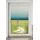K-HOME Plissee Farbverlauf Sunrise 30 x 130 cm blau/weiß