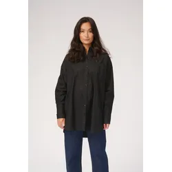 Oversized Hemd - schwarz - Damen - TeeShoppen