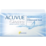 Acuvue Oasys for Astigmatism 12 St. / 8.60 BC / 14.50 DIA / -4.75 DPT / -0.75 CYL / 20° AX