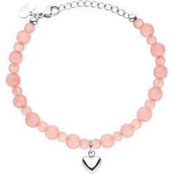 PURELEI Peachy Heart Armband, verstellbare Länge