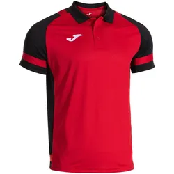 JOMA Lider Poloshirt 601 - rot/schwarz L
