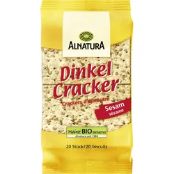 Alnatura Bio Dinkel Cracker Sesam 100G