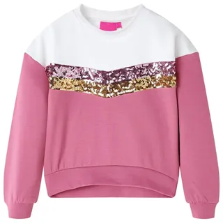 vidaXL Kinder-Sweatshirt Himbeerrosa 92