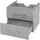 Mendler Premium Waschbeckenunterschrank HWC-D16, Waschtischunterschrank Waschtisch Badmöbel, hochglanz 60cm ~ grau